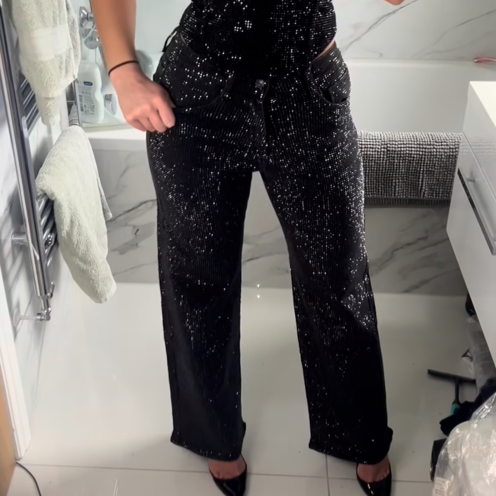 Bedazzled jeans